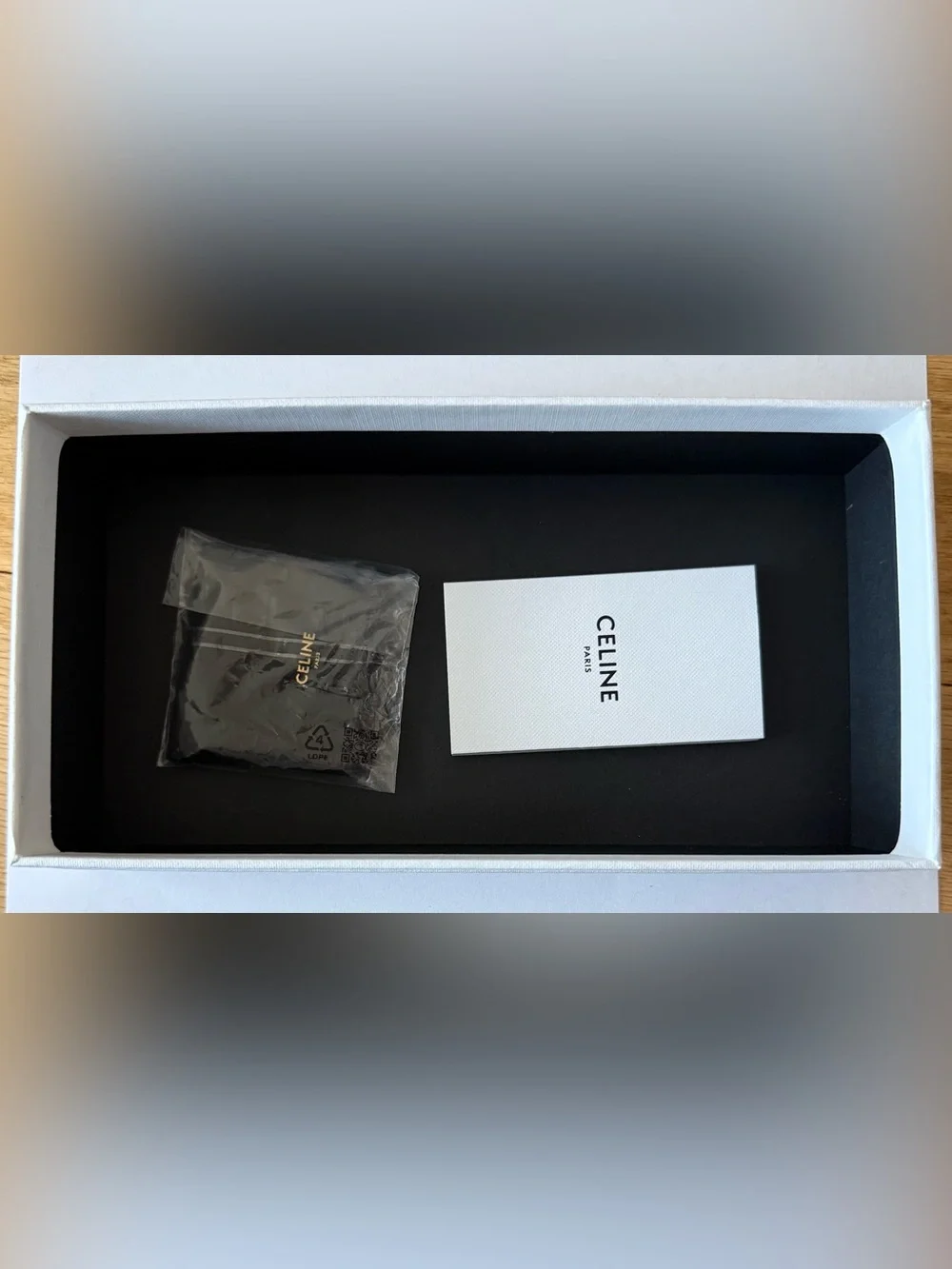 Celine Paris TF81122782 Green Rectangular Sunglasses w/ Original Box & Case
